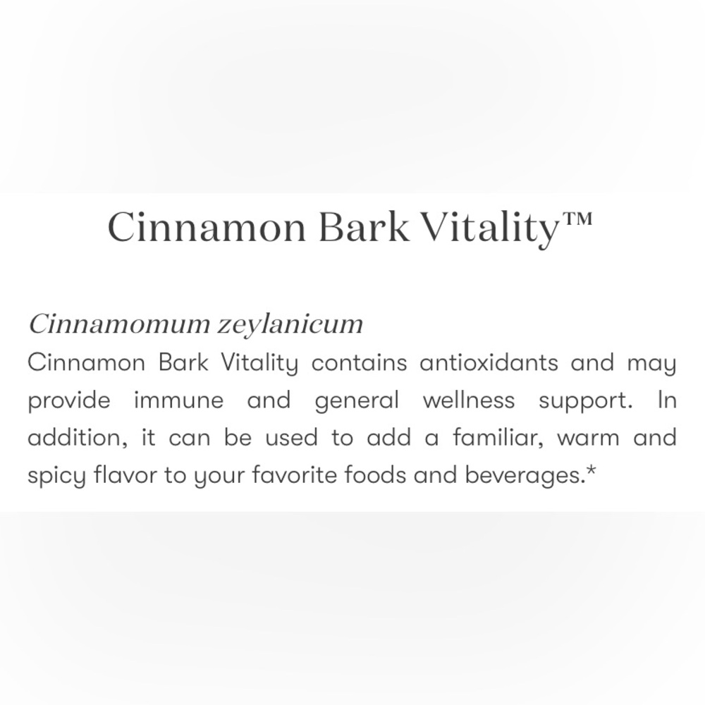 Young Living Cinnamon Bark Vitality Oil - Picture 2 of 4
